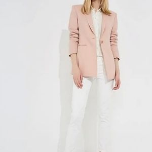 Theory Blush Pink Gabe Wool Blazer